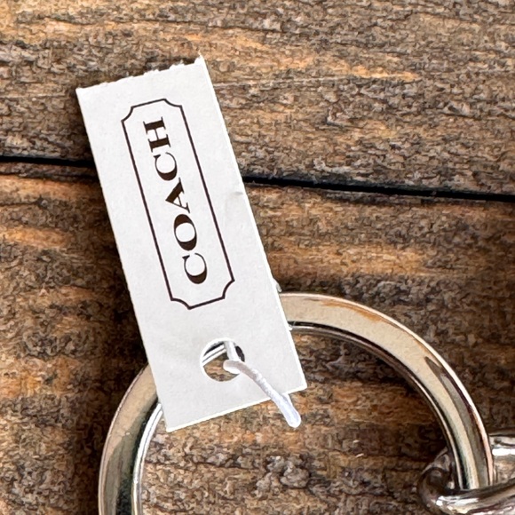 Vintage Nautical Life Preserver Coach Valet Turnlock valet double keychain - Picture 9 of 10